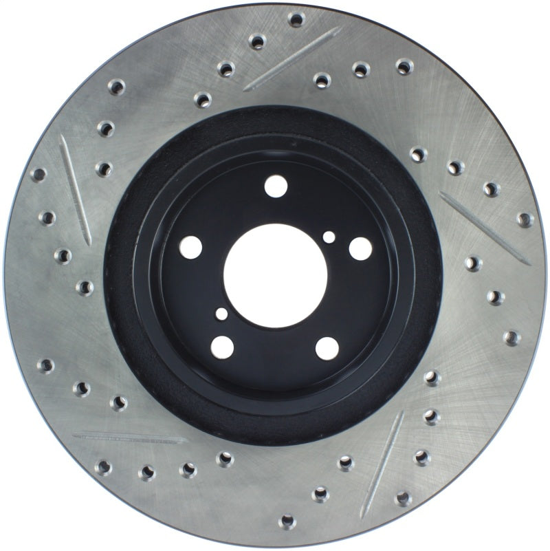 StopTech Slotted &amp; Drilled Sport Brake Rotor - 127.47012L