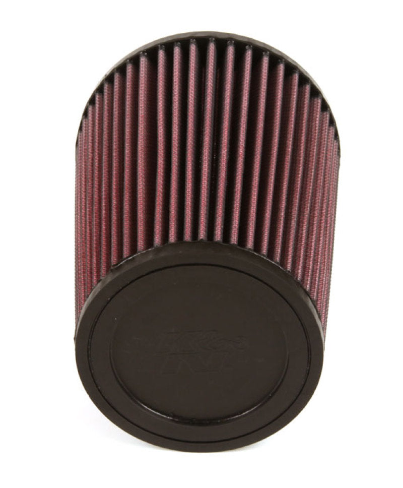 K&amp;N Filter Universal Rubber Filter 4 inch Flange 5 3/8 inch Base 4 3/8 inch Top 7 inch Height - RU-2590