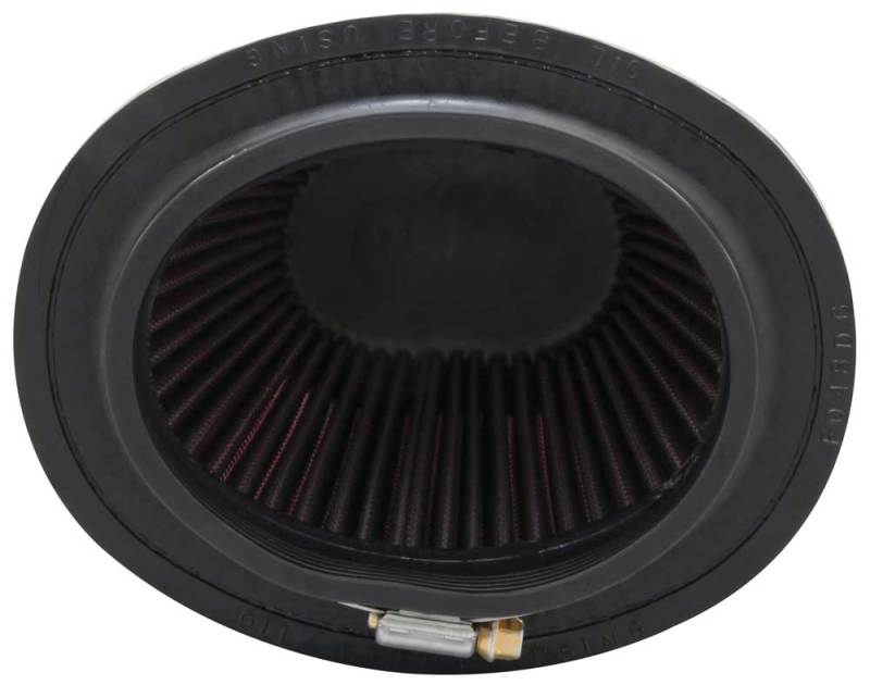 K&amp;N Universal Chrome Filter GM TPI Custom - Oval Flange - RC-5000