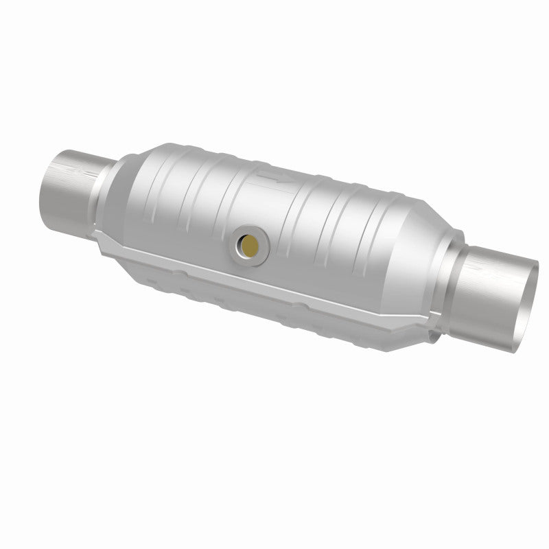 MagnaFlow Conv Univ 2.5in Inlet/Outlet Center/Center Round 11in Body L x 5.125in W x 15in Overall L - 51356