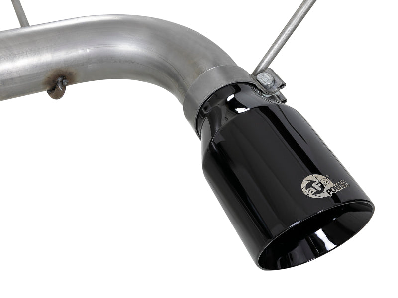 aFe Large Bore HD 3in 304 SS Cat-Back Exhaust w/ Black Tips 14-19 Jeep Grand Cherokee (WK2) V6-3.6L - 49-38078-B