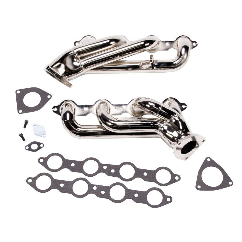 BBK 99-04 GM Truck SUV 6.0 Shorty Tuned Length Exhaust Headers - 1-3/4 Titanium Ceramic - 4006