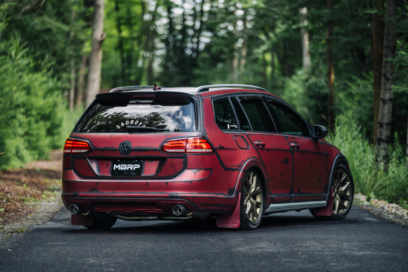 MBRP 17-19 VW Golf Sportwagen/Alltrack 1.8T T304SS 3in Cat-Back 2.5in Dual Split Rear w/ SS Tips - S4618304