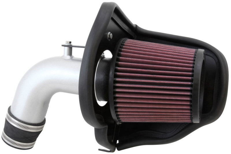 K&N 12 Chevy Sonic 1.8L Silver Typhoon Cold Air Intake - 69-4525TS