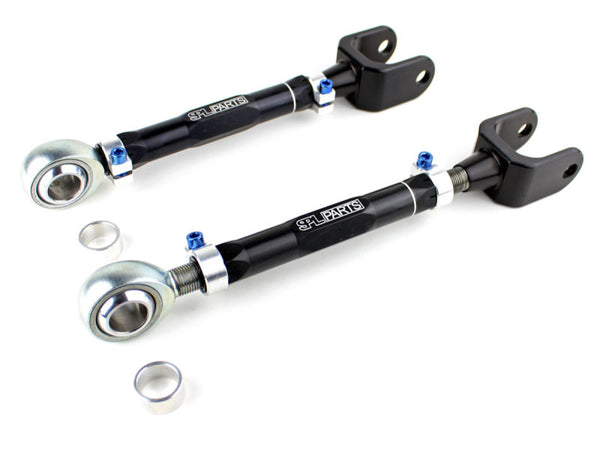 SPL Parts Titanium Series Rear Traction Rods Z34/V36 Dogbone Style - SPL RTR Z34D for 2007-2013 INFINITI G