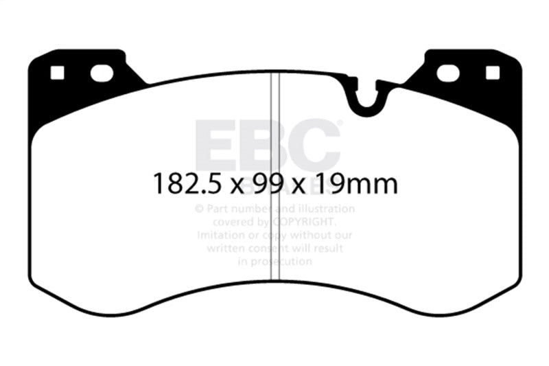 EBC 2021+ BMW M3/M4 3.0TT (G80/G82/G83) Yellowstuff Front Brake Pads - DP42454R