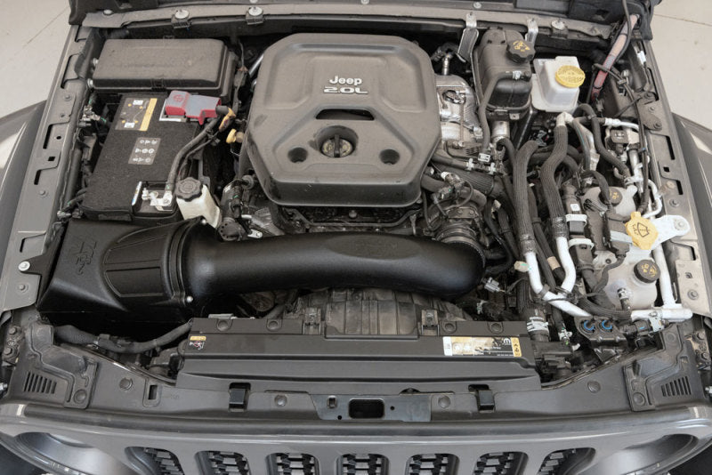 K&amp;N 18-20 Jeep Wrangler JL 2.0L Aircharger Performance Intake - 63-1580