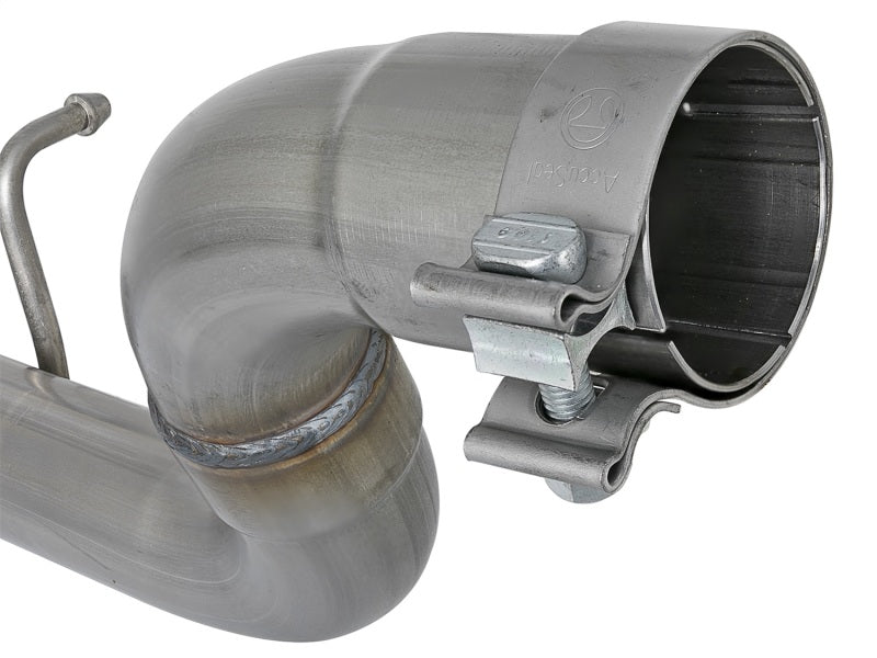 aFe MACH Force-Xp Axle-Back Exhaust System w/Black Tip 18-20 Jeep Wrangler L4-2.0T / V6-3.6L - 49-48070-1B