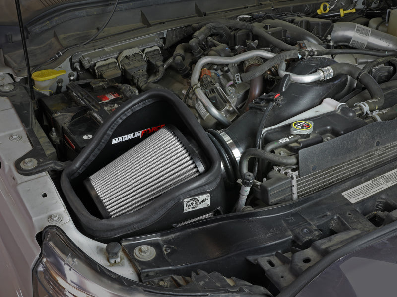 aFe MagnumFORCE Intakes Stage-2 PDS AIS PDS Ford Diesel Trucks 11-15 V8-6.7L (td) - 51-11872-1 for 2011-2016 Ford F 250 - det
