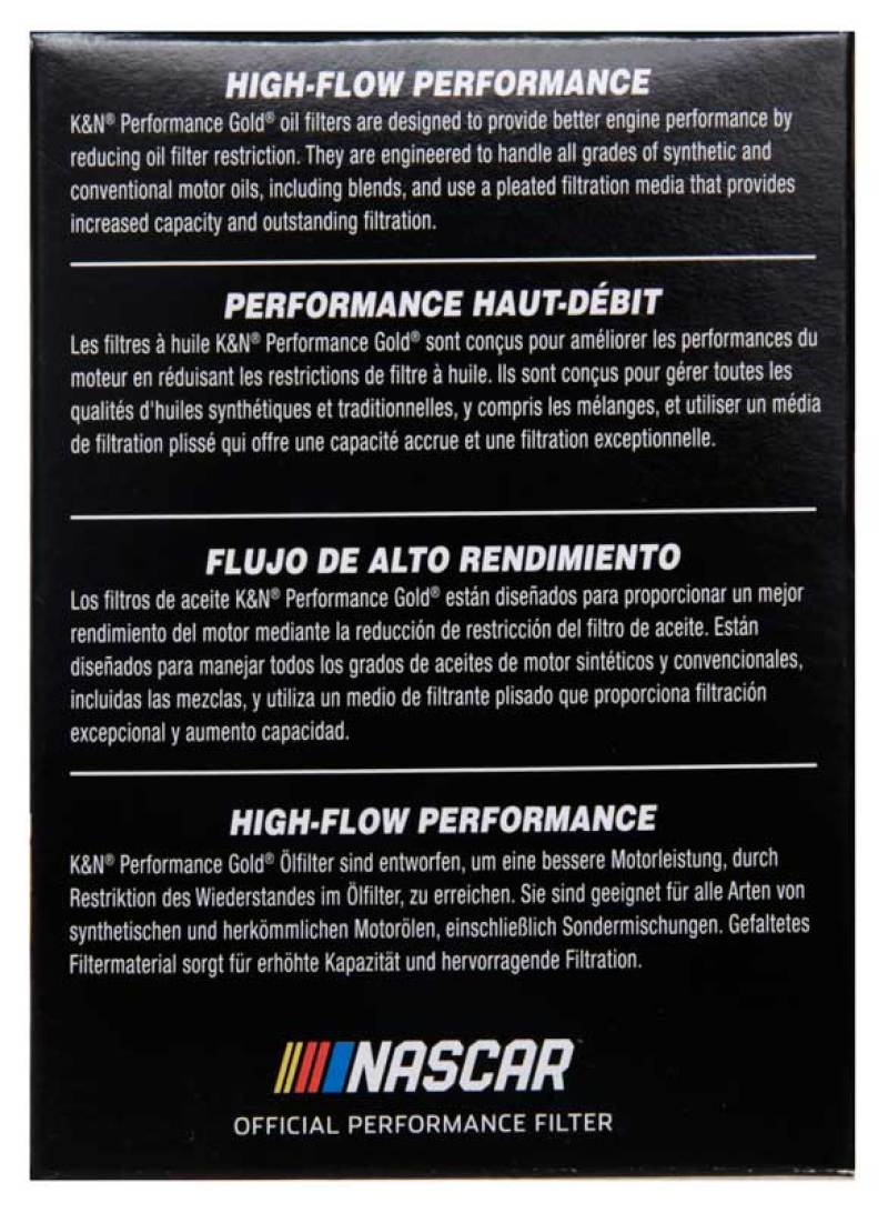 K&amp;N Toyota / Lexus / Scion 2.75in OD x 2.64in H Oil Filter - HP-7020