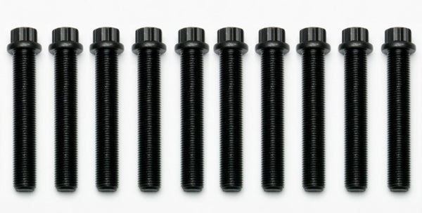 Wilwood Bolt Kit 1/2-20x3.00 LG 12 PTCS - 10 Pack Black - 230-14566 by Wilwood