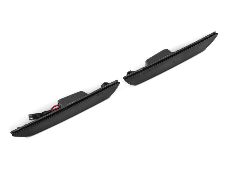 Raxiom 15-22 Ford Mustang Axial Series LED Side Marker Lights Rear (Smoked) - 390265