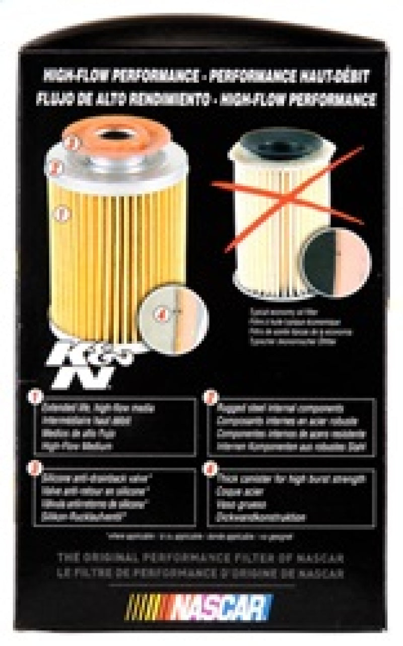 K&amp;N Oil Filter OIL FILTER; AUTOMOTIVE - HP-3001