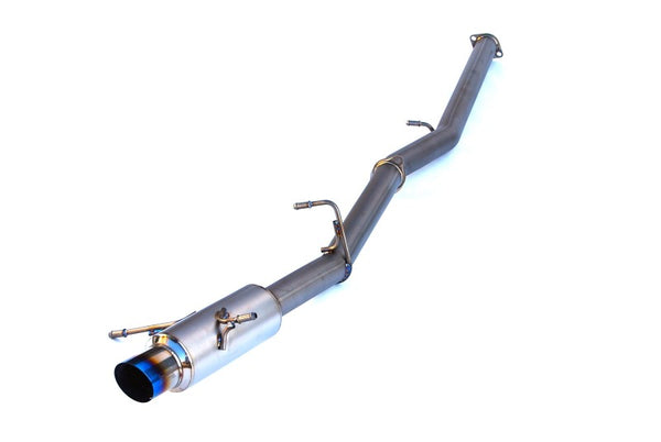 Invidia 02-07 WRX/STi 80mm Full Titanium Cat-back Exhaust - HS02SW1TRG for 2015-2021 Subaru WRX STI - front view