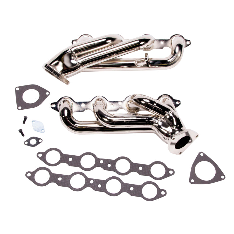BBK 99-04 GM Truck SUV 6.0 Shorty Tuned Length Exhaust Headers - 1-3/4 Titanium Ceramic - 4006