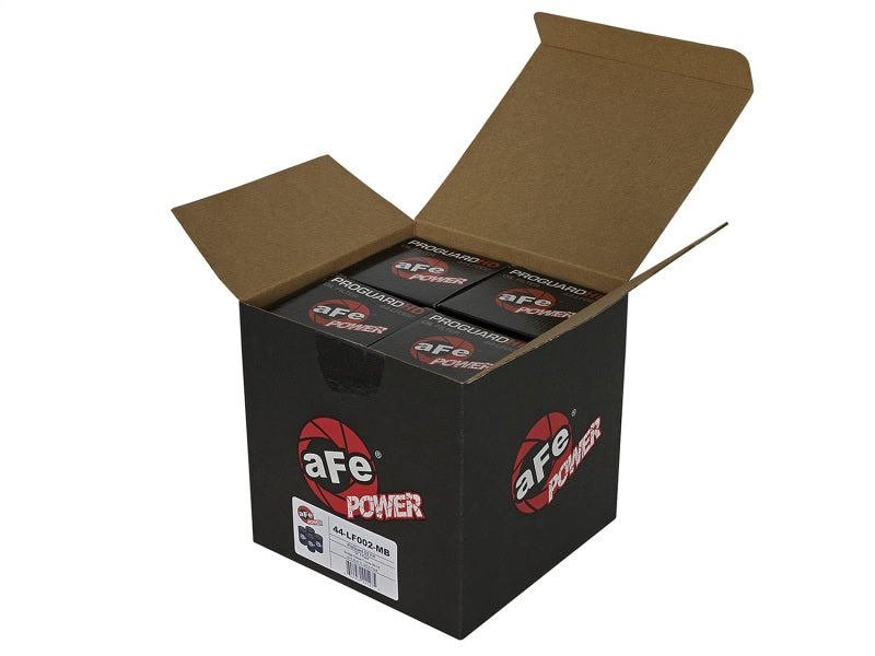 aFe ProGuard D2 Fluid Filters Oil F/F OIL 89-16 Dodge Diesel Trucks L6-5.9L/6.7L (td) (4 Pack) - 44-LF002-MB