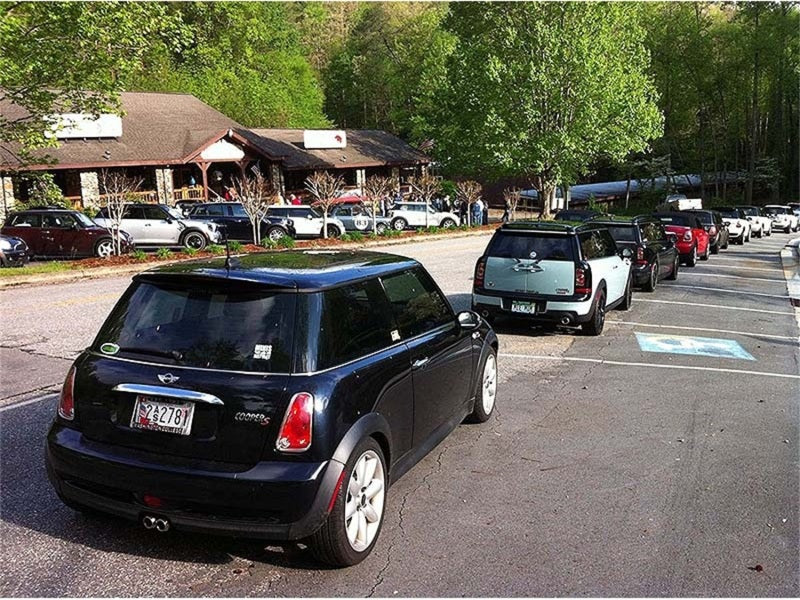 Spyder Mini Cooper 02-06/Cooper Convertibles 05-08 Euro Style Tail Lights Black ALT-YD-MC02-BK - 5006240