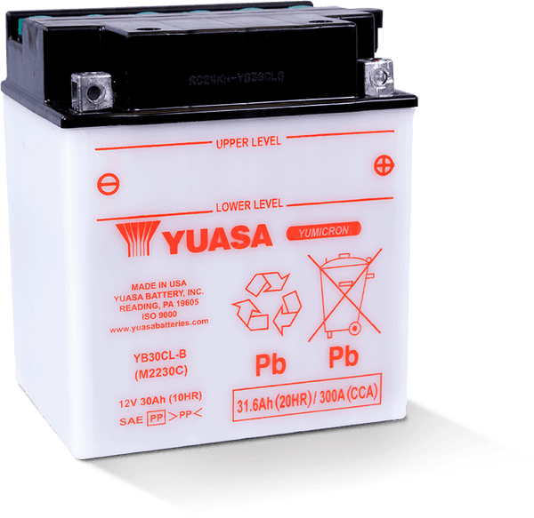Yuasa YB30CL-B Yumicron CX 12 Volt Battery - YUAM2230CTWN by Yuasa Battery