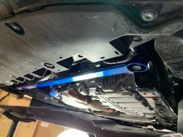 Cusco Power Brace Front Steel Bar - 17+ Honda Civic (except Type R/Sport) / 18+ Accord - 3C8 492 FLHD by Cusco - front view