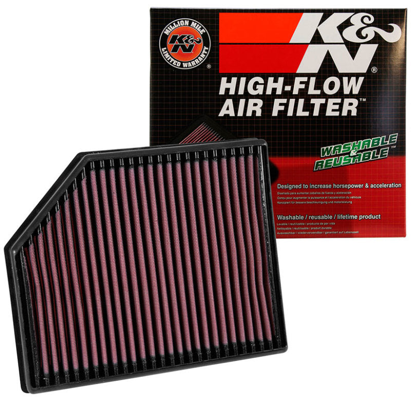 K&N 16-17 Volvo V90 II L4-2.0L DSL Drop In Replacement Air Filter - 33-3065