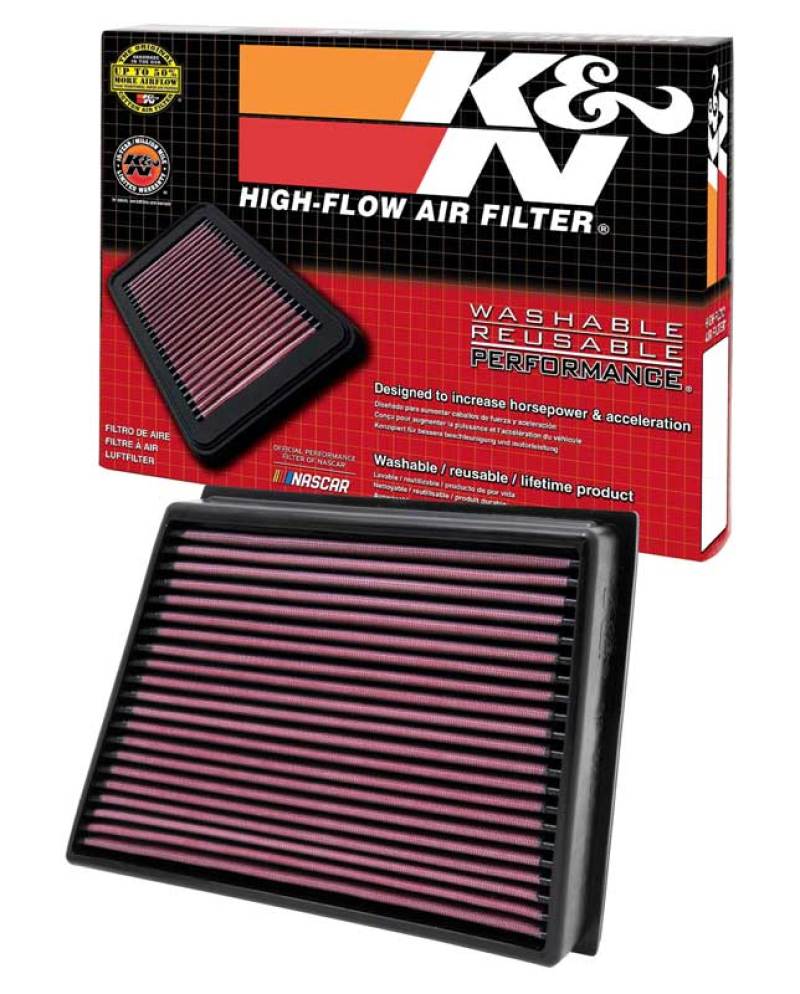 K&N Replacement Air Filter for 11-12 GMC Sierra / Chevy Silverado - 33-2466