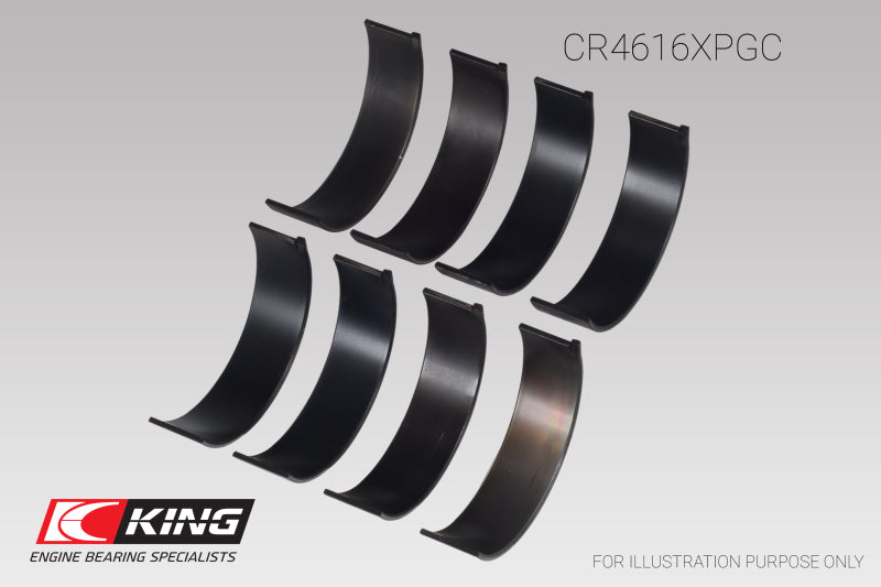 King Subaru Fa20/ Toyota 4U-GSE (Size 0.05) Connecting Rod Bearing Set - CR4616XPGC0.5