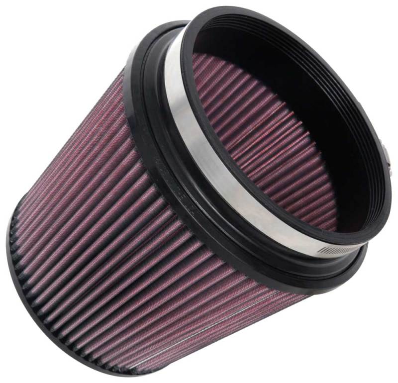 K&N Universal Tapered Filter 6in Flange ID x 7.5in Base OD x 5.875in Top OD x 6.5in Height - RU-1014