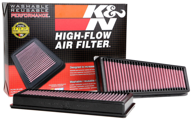 K&amp;N 17-20 Mercedes Benz E63 V8-4.0L F/I Replacement Drop In Air Filter - 33-3140