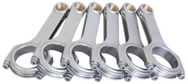 Eagle Nissan VQ35DE Engine Connecting Rods (Set of 6) - CRS5680N3D for 2002-2010 Nissan Altima - front view