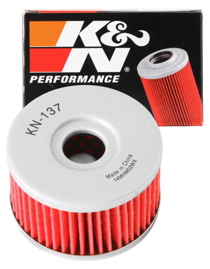 K&amp;N Suzuki 2.375in OD x 1.469in H Oil Filter - KN-137