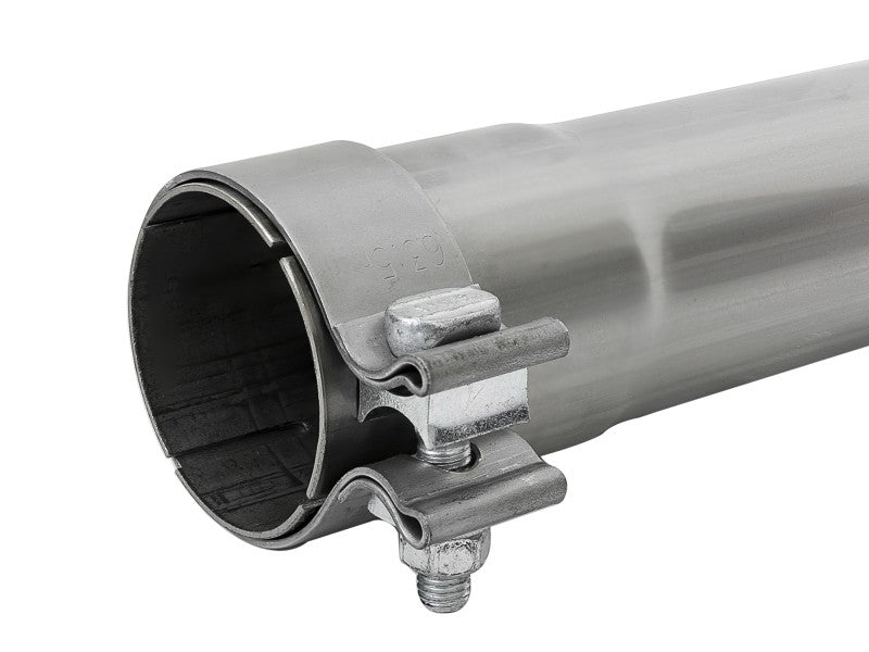 aFe MACH Force-Xp 304 SS Resonator Delete 3in Inlet/Outlet x 3in Dia x 16in L - 49M10007