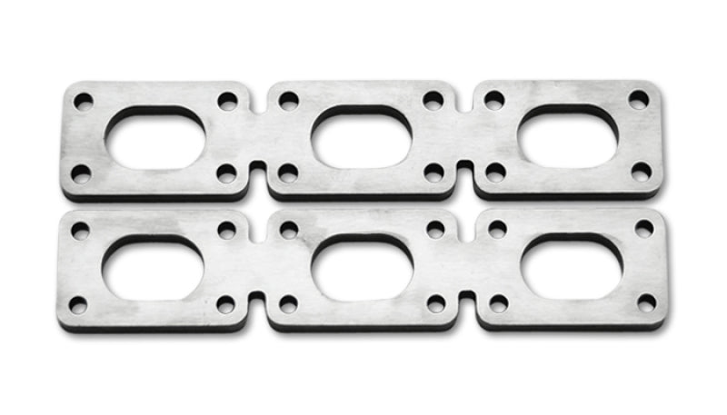 Vibrant Mild Steel Exh Manifold Flange for BMW E36/E46 platform motors (sold in pairs) 1/2in Thick - 14636