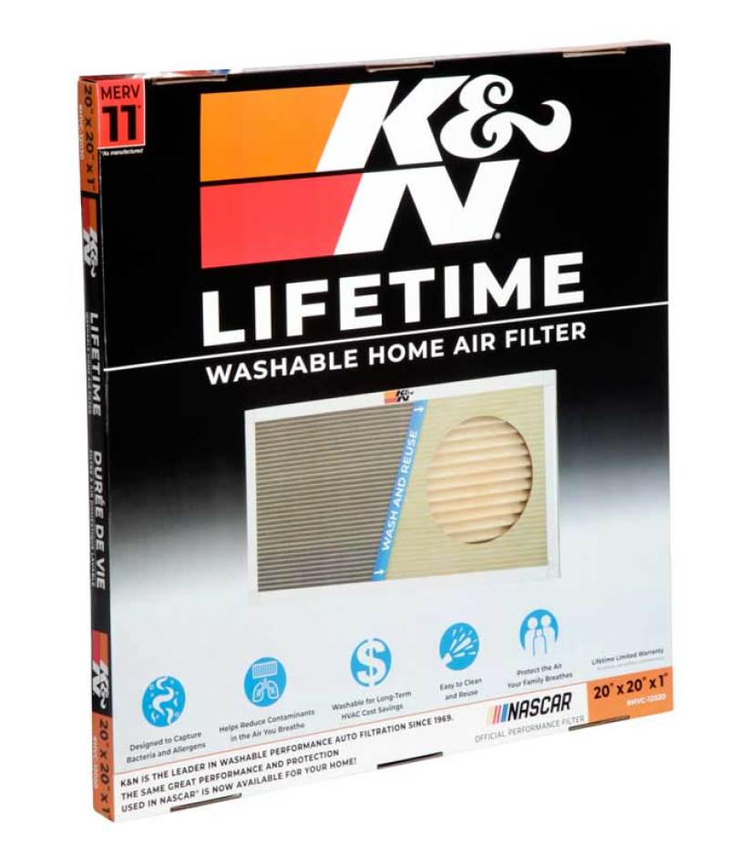 K&amp;N HVAC Filter - 20 x 20 x 1 - HVC-12020