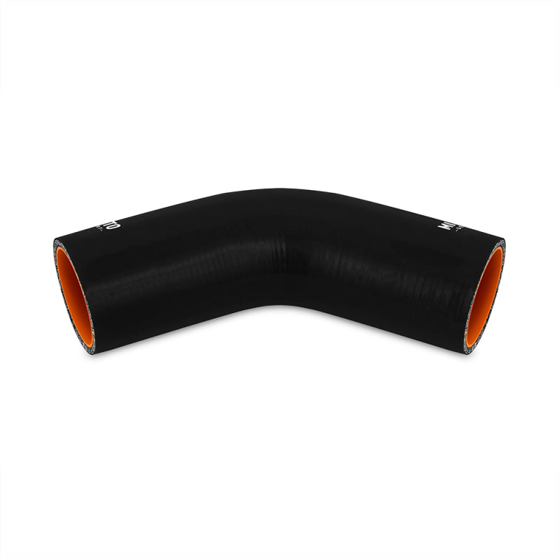 Mishimoto 2.5 Inch Black 45 Degree Coupler - MMCP-2545BK