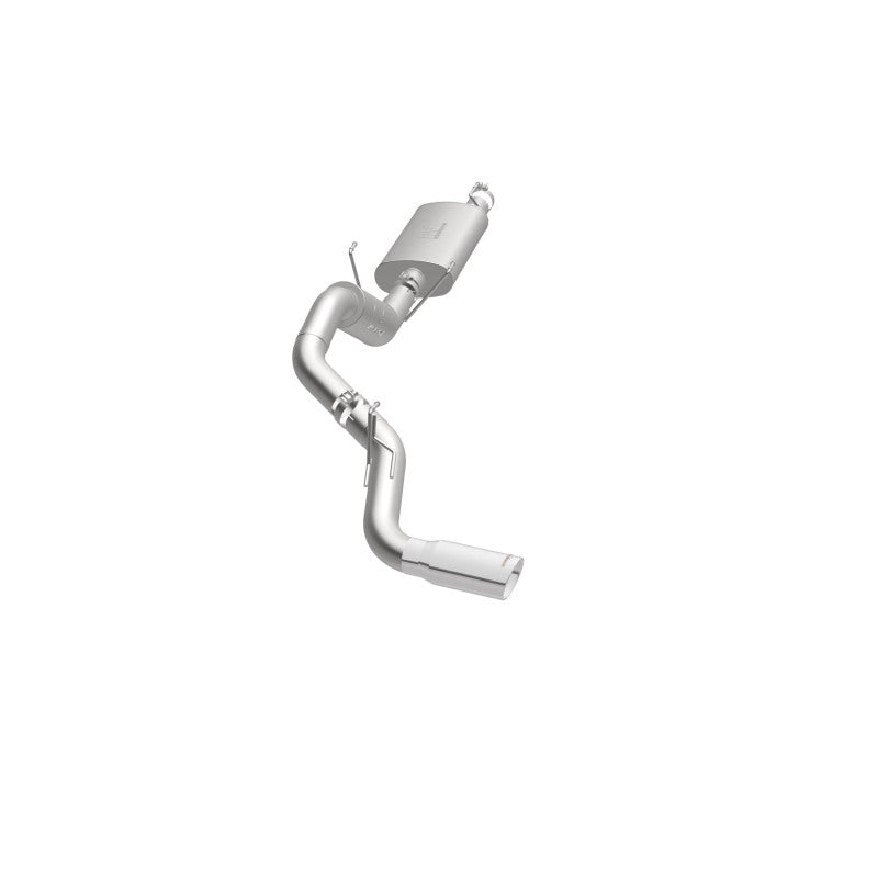 MagnaFlow Cat-Back, SS, 4in, Single Pass Side Rear Exit 5in Tip 14-15 Ram 2500 6.4L V8 CC LB/MC SB - 19200