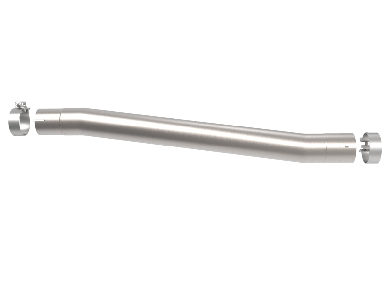 aFe 20-21 GM Trucks (V8-6.2L) 409 Stainless Steel Muffler Delete Pipe - 49C44137NM