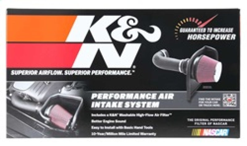 K&N 63 Series Aircharger Performance Intake Kit Chevy/GMC 14-15 Silverado/Sierra 1500 5.3L/6.2L V8 - 63-3082