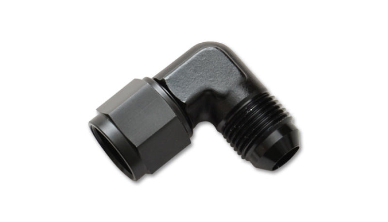 Vibrant -12AN Female to -12AN Male 90 Degree Swivel Adapter Fitting