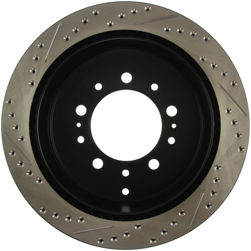 StopTech Slotted &amp; Drilled Sport Brake Rotor - 127.44157L