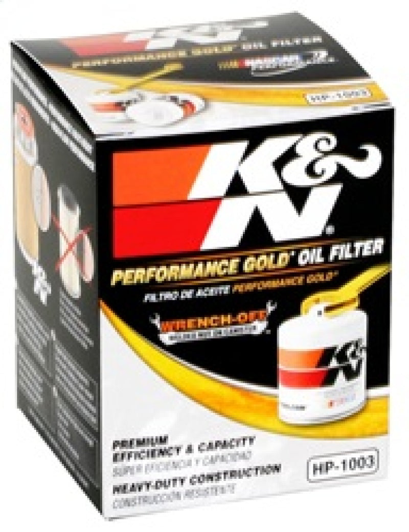 K&amp;N 03-09 Scion tC / 00-05 Celica GT/GT-S Performance Gold Oil Filter