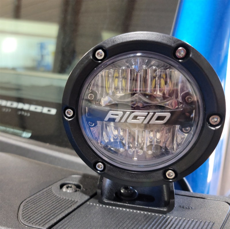 Ford Racing 2021+ Ford Bronco Mirror Mounted 4in Rigid LED Lights Kit - M-15200K-BML
