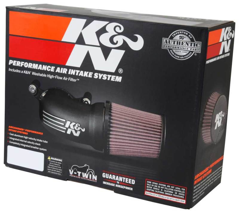 K&amp;N 08-17 Harley Davidson Touring Models Performance Air Intake System - 57-1134
