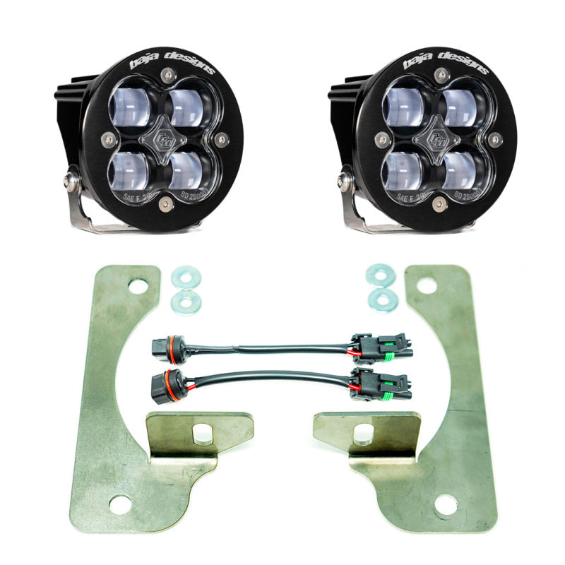 Baja Designs 18+ Wrangler JL Rubicon Squadron-R Fog Light &amp; Fog Pocket Kit - 447623