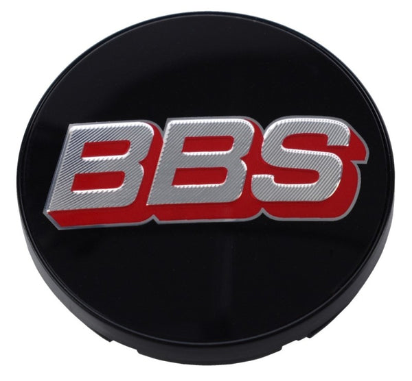 BBS Center Cap 56mm Black/Silver/Red - 10.02.5114 by BBS