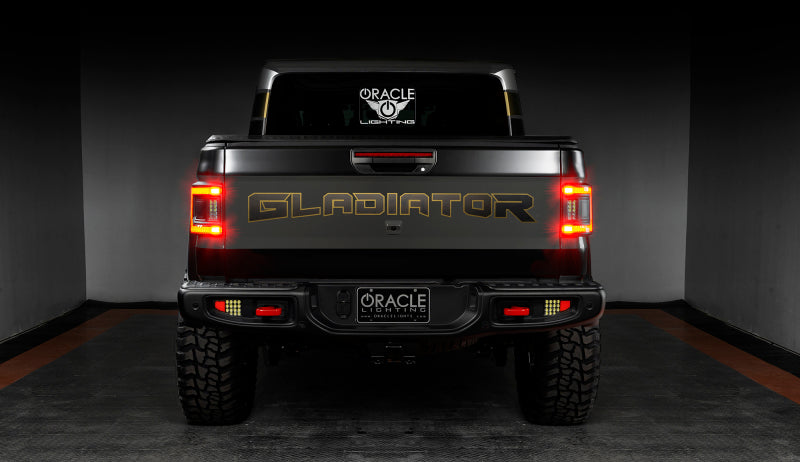 Oracle 2020+ Jeep Gladiator JT Flush Mount LED Tail Lights -  Tinted Lens - 5882-504-T