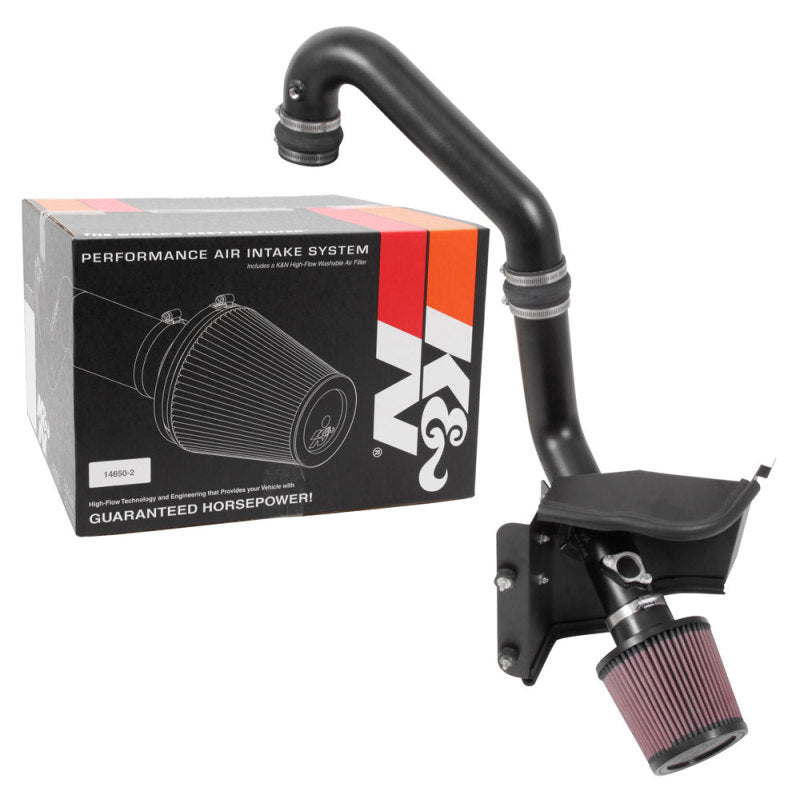 K&N 17-18 Subaru Impreza 2.0L H4 F/I Typhoon Short Ram Intake - 69-8010TTK