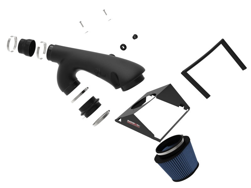 aFe Rapid Induction Cold Air Intake System w/Pro 5R Filter 2021+ Ford F-150 V6-3.5L (tt) - 52-10010R for 2022-2026 Ford Exped