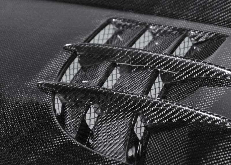 Anderson Composites 10-13 Chevy Camaro TTII-Style Carbon Fiber Hood - AC-HD1011CHCAM-TTII