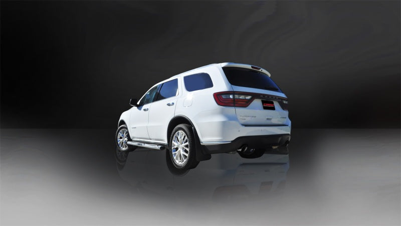 Corsa 11-14 Dodge Durango 5.7L V8 Black Sport Dual Rear Cat-Back Exhaust - 14459BLK