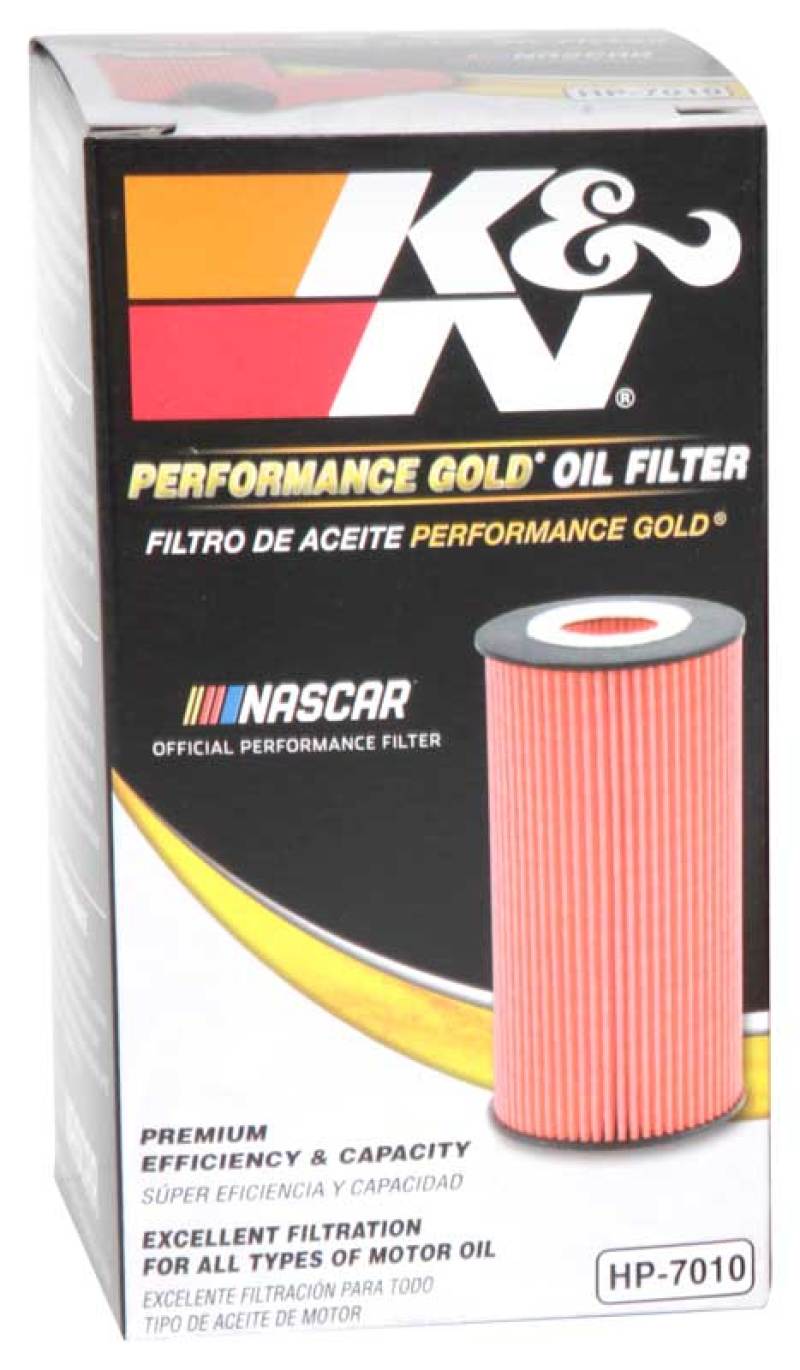 K&amp;N 2018 Audi RS3 2.5L Cartridge Oil Filter - HP-7010